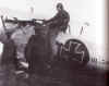 Buddecke in seinem Flugzeug Pfalz D IIIa im Jahr 1918 (Jasta 30)