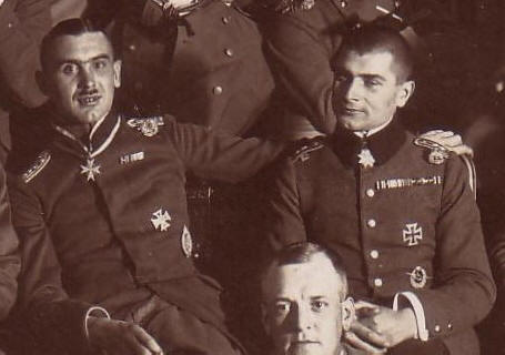 Zwei Freunde fürs Leben. Links Rudolf Berthold und rechts Hans Joachim Buddecke